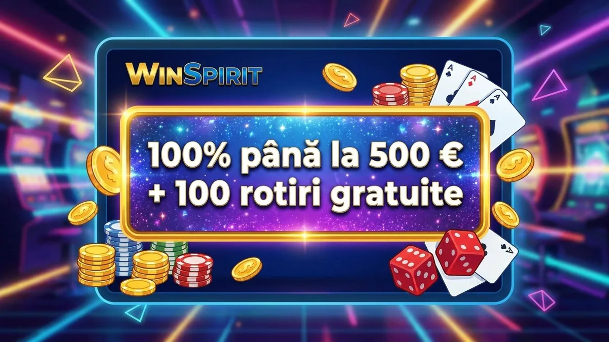 WinSpirit bonus cazinou