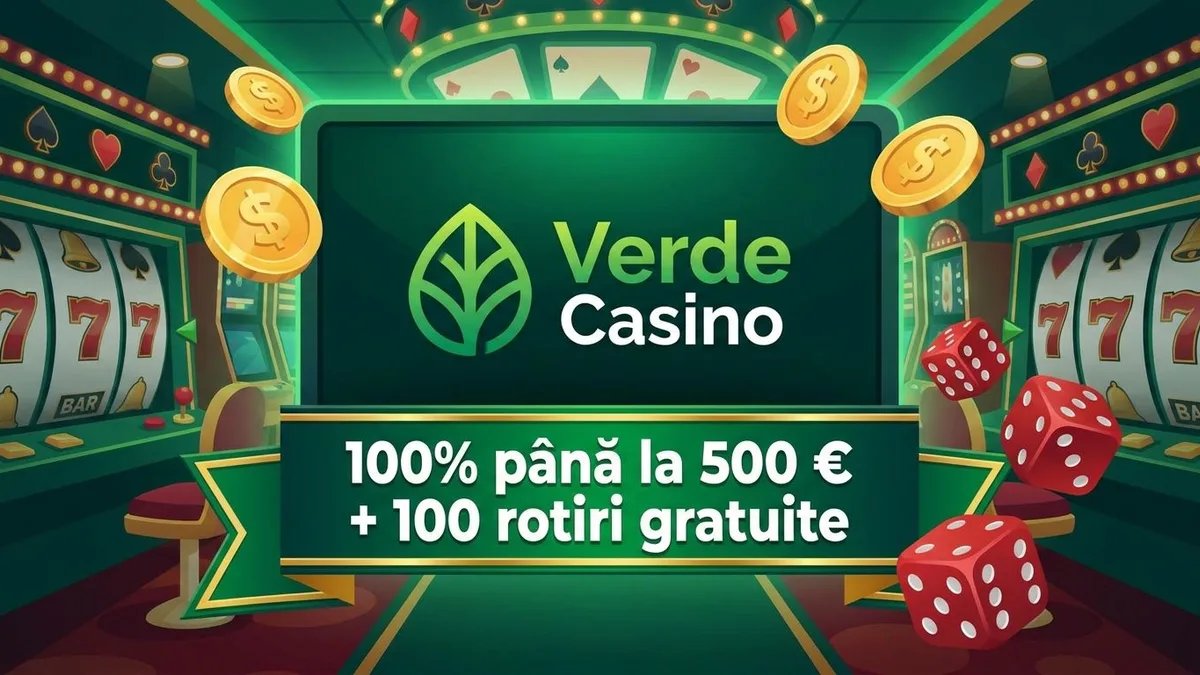 Verde Casino bonus de bun venit